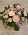 Сборный букет цветов с розами из мыла